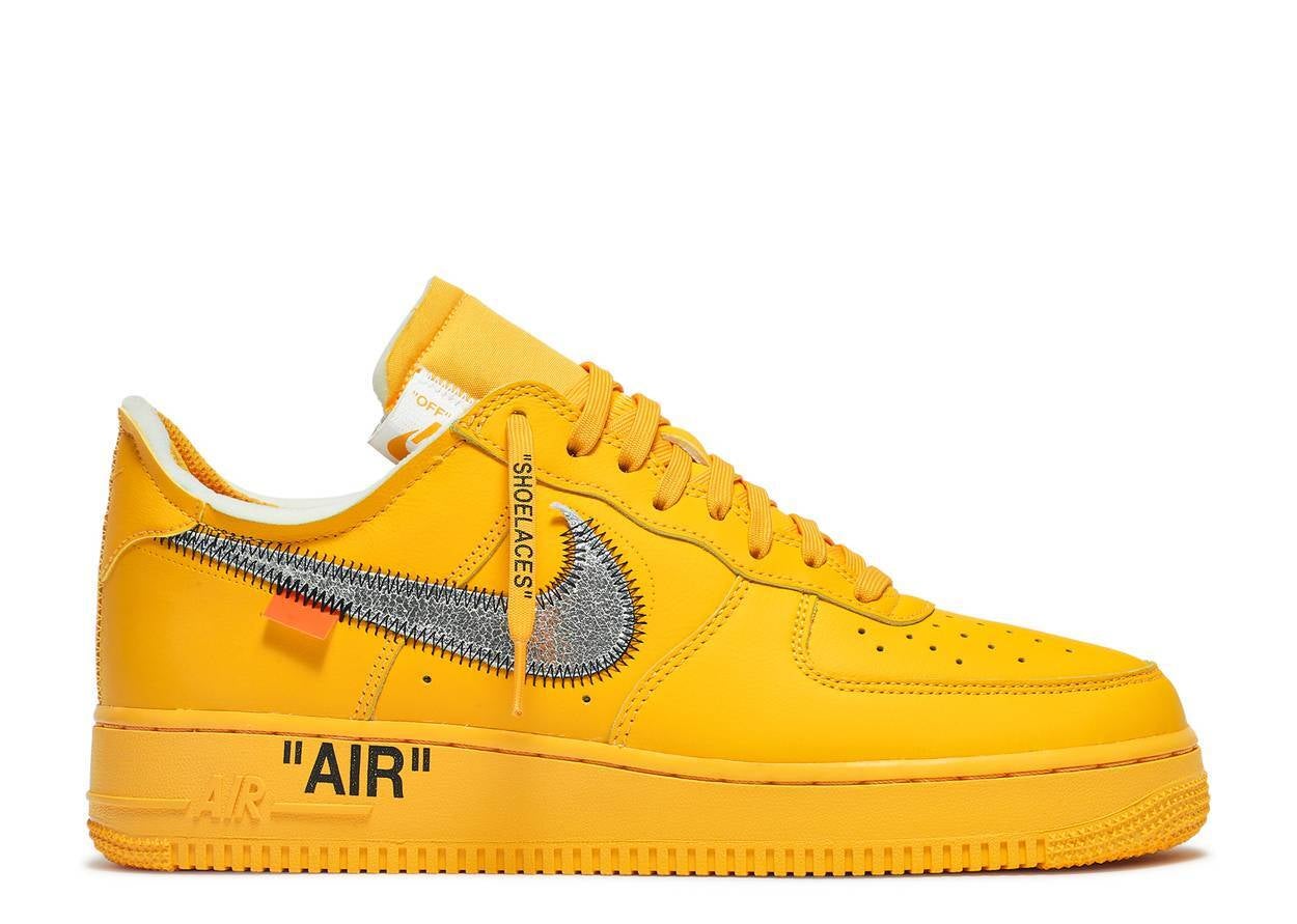 NIKE AIR FORCE 1 LOW OFF WHITE UNIVERSITY GOLD Prime Kicks and Cuts