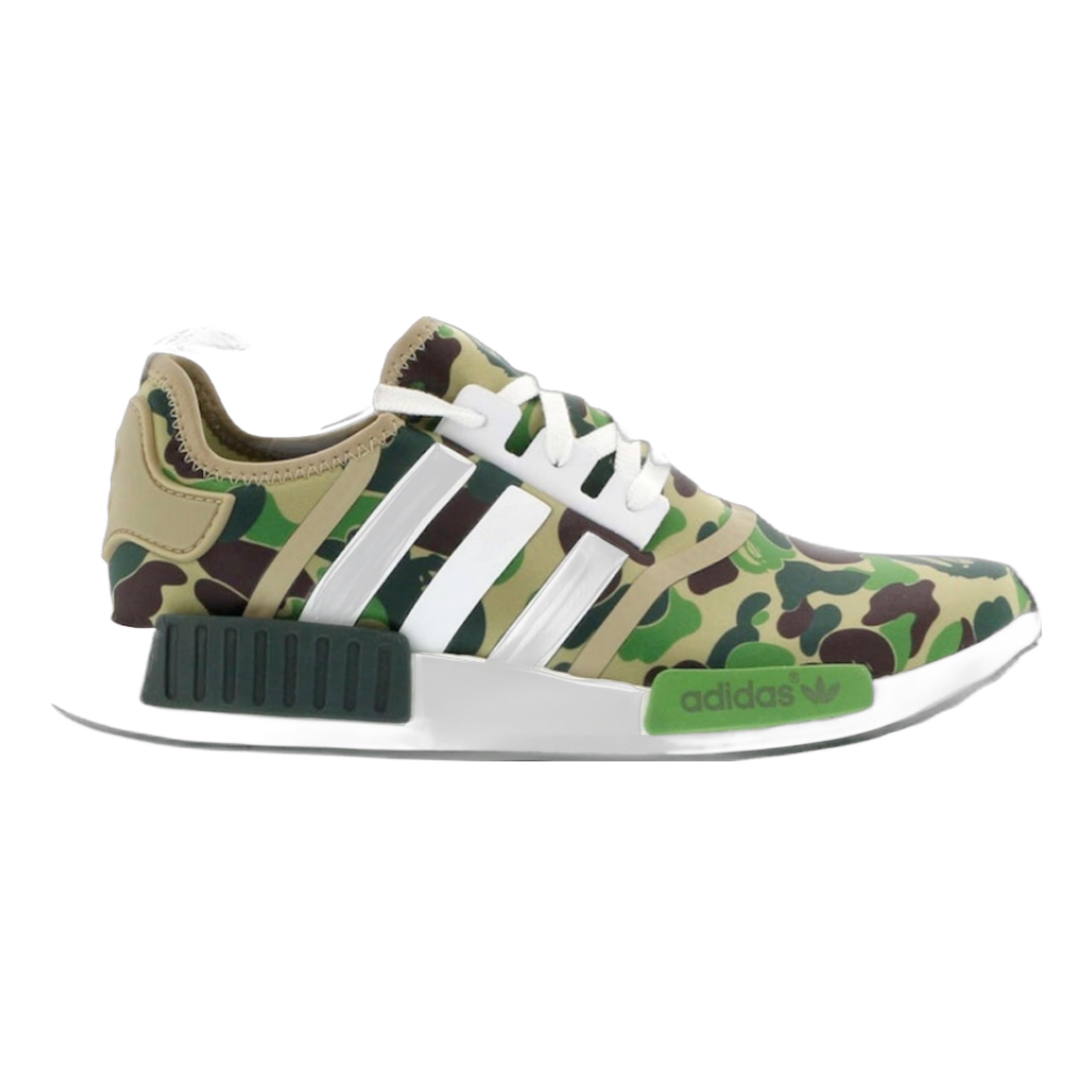 ADIDAS NMD R1 BAPE OLIVE CAMO Prime Kicks and Cuts