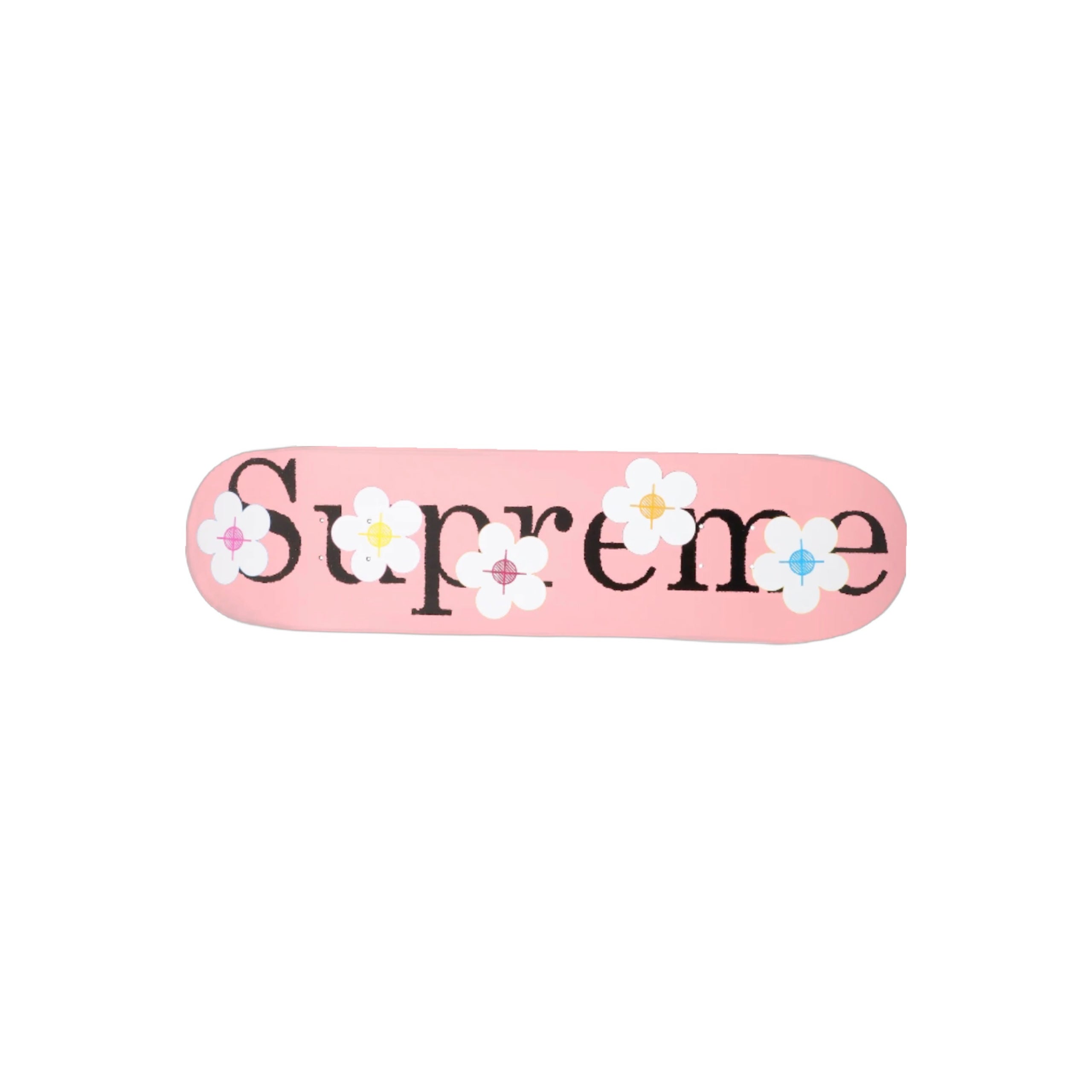 SUPREME FLOWERS SKATEBOARD DECK - PINK | Prime Kicks and Cuts